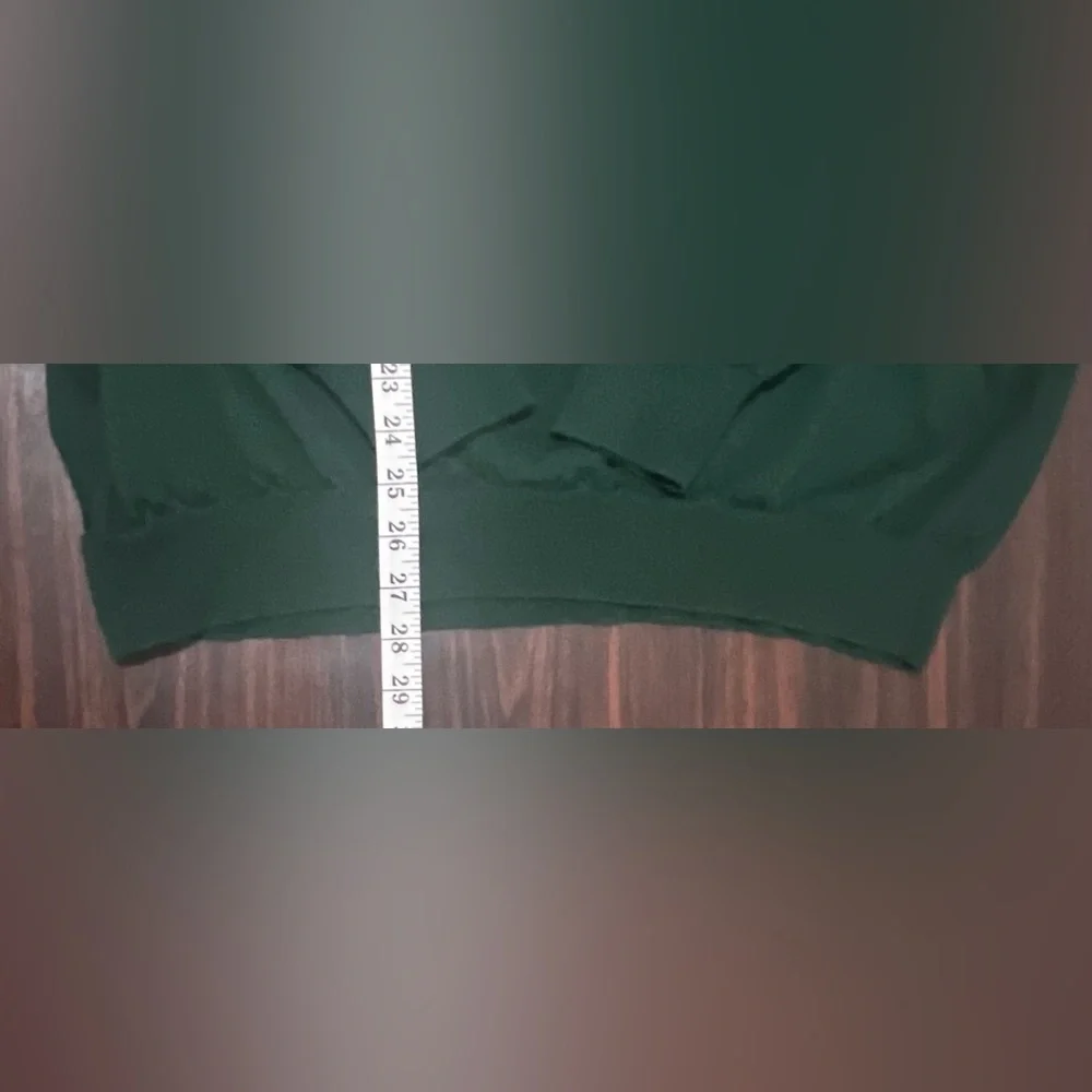 POLO Ralph Lauren Men’s Forest Green Merino Wool V-Neck Sweater Size 2x